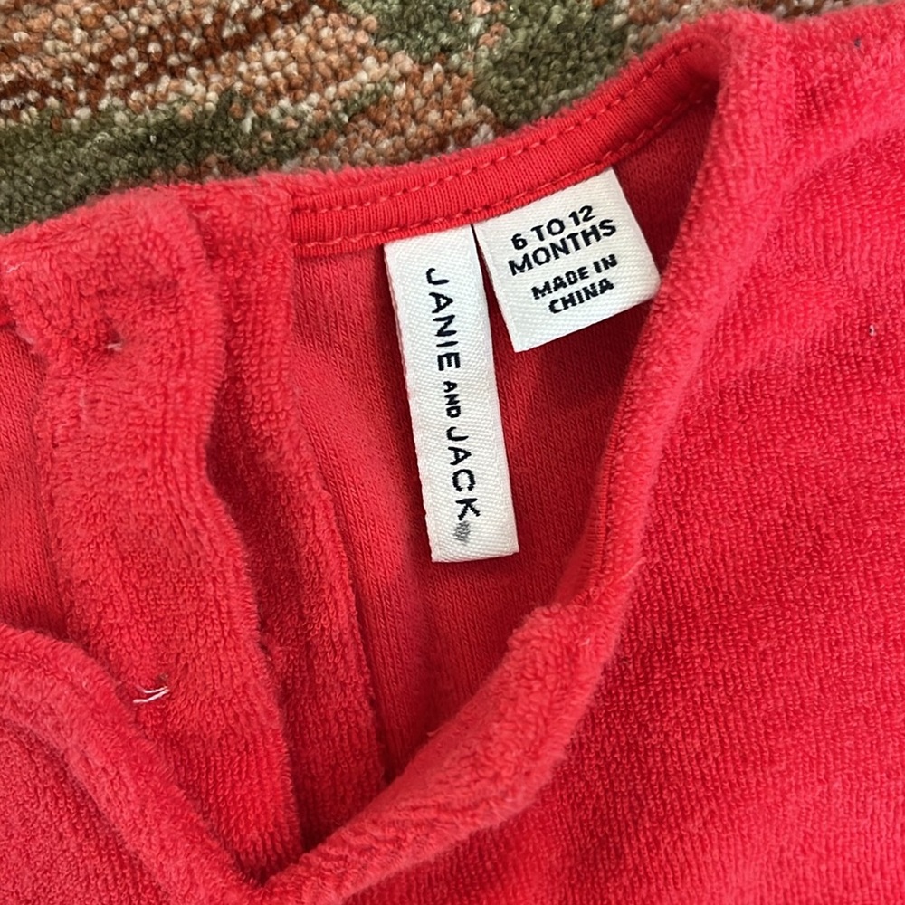 Janie & Jack terry cloth top - Picture 3 of 3